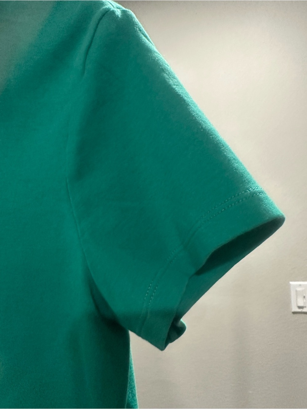 croft & barrow Teal Short Sleeve Polo Shirt - Picture 7 of 9